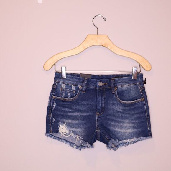 NWT BlankNYC The Essex Cut-Off Micro Shorts Sz 25 - Picture 2 of 7